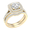 14K 2.25CT Lab Grown Bridal Set