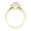 14K 2.25CT Lab Grown Bridal Set