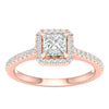 14K 1.25CT  Lab Grown Diamond Engagement Ring