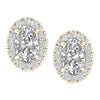 14K 1.15CT Certified Lab Grown Diamond Earrings ( IGI Certified )