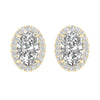 14K 2.25ct  Lab Grown Diamond Earrings