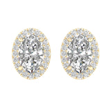 14K 2.25ct  Lab Grown Diamond Earrings