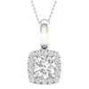 14K 0.60CT Certified Lab Grown Diamond Pendant ( IGI Certified )