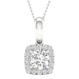 14K 0.60CT Certified Lab Grown Diamond Pendant ( IGI Certified )