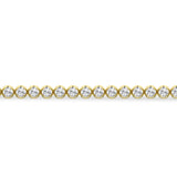 14K 3.00ct Lab Grown Bracelet ( EGL Certified )