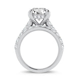 14K 5.00CT Certified Lab Grown Diamond Bridal Ring