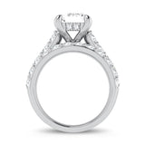 14K 5.00CT Certified Lab Grown Diamond Bridal Ring