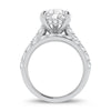 14K 5.00CT Certified Lab Grown Diamond Bridal Ring