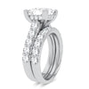 14K 5.00CT Certified Lab Grown Diamond Bridal Ring