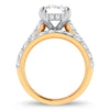 14K 5.00CT Certified Lab Grown Diamond Bridal Ring