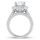 14K 5.00CT Certified Lab Grown Diamond Bridal Ring