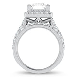 14K 5.00CT Certified Lab Grown Diamond Bridal Ring