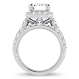 14K 5.00CT Certified Lab Grown Diamond Bridal Ring