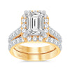 14K 5.00CT Certified Lab Grown Diamond Bridal Ring