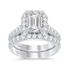 14K 5.00CT Certified Lab Grown Diamond Bridal Ring