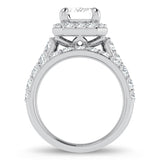 14K 5.00CT Certified Lab Grown Diamond Bridal Ring