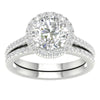 14K 3.00CT Certified Lab Grown Bridal Ring