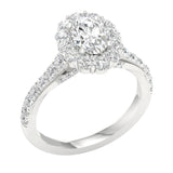 14K 2.00CT  Lab Grown Diamond Engagement Ring