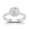 14K 1.00CT  Lab Grown Diamond Engagement Ring