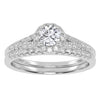 10K 0.50CT Certified Lab-Grown  Diamond Bridal Set