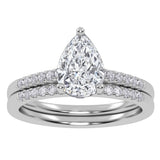 10K 1.28CT  Certified Lab-Grown Diamond Bridal Set