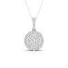 14K 0.50CT Lab Diamond Pendant