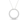 14K 1.00CT Lab Diamond Pendant