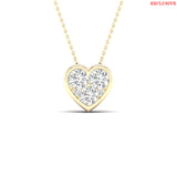 14K 0.50CT Lab Diamond Pendant