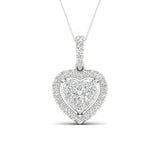 14K 0.50CT Lab Diamond Pendant