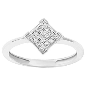 Trendy Shape Diamond Ring