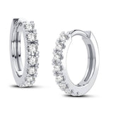 14K 0.25CT Diamond Earring