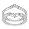 14K  0.38CT  Diamond RING GUARD