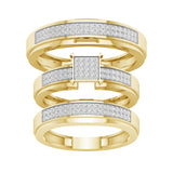 Classic Diamond Trio Ring Set