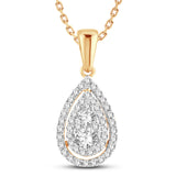 14K  0.40CT  Diamond  Pendant