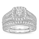 14K 1.50CT DIAMOND BRIDAL RING