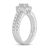 14K 1.42CT DIAMOND BRIDAL RING