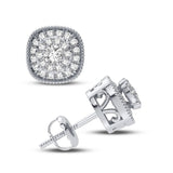 14K 0.25CT Diamond Earring