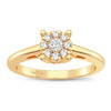 10K 0.14CT Diamond Ring