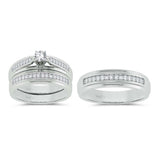 10K 0.66ct Diamond Trio Set