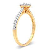 14K 0.09CT Diamond Ring