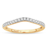 14K 0.25 Diamond Enhancer Band