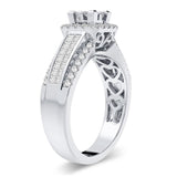 14K 0.93CT Diamond Ring