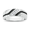 14K 0.10CT Diamond Band