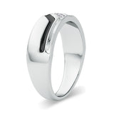 14K 0.10CT Diamond Band