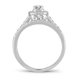 14K 0.50CT DIAMOND BRIDAL RING