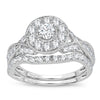 14K 1.00CT DIAMOND BRIDAL RING