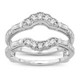 14K 0.50CT Diamond RING GUARD