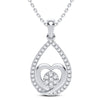 14K 0.25CT DIAMOND PENDANT