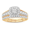 14K 1.00CT Diamond BRIDAL R4ING