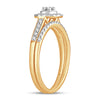 14K 0.33ct  Diamond Bridal Ring